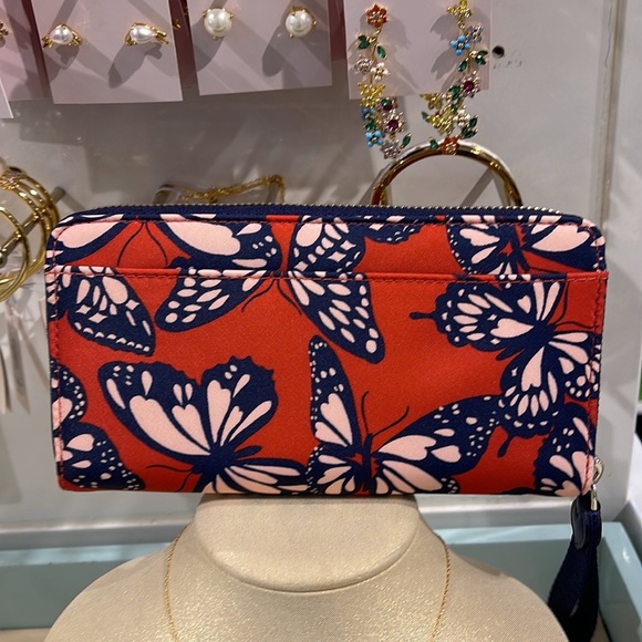 Kate Spade Chelsea Large Continental Wallet The little Better Butterfly Multi - Picture 10 of 16